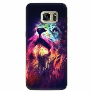 Silikonové pouzdro iSaprio - Lion in Colors - Samsung Galaxy S7 Edge obraz