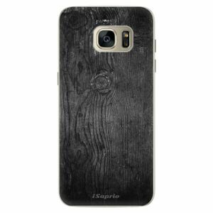 Silikonové pouzdro iSaprio - Black Wood 13 - Samsung Galaxy S7 Edge obraz