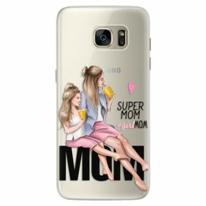 Silikonové pouzdro iSaprio - Milk Shake - Blond - Samsung Galaxy S7 obraz