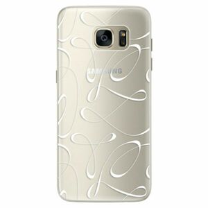 Silikonové pouzdro iSaprio - Fancy - white - Samsung Galaxy S7 obraz