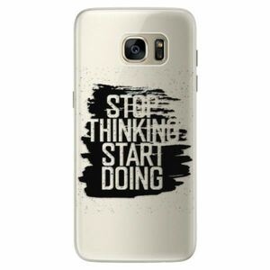 Silikonové pouzdro iSaprio - Start Doing - black - Samsung Galaxy S7 obraz