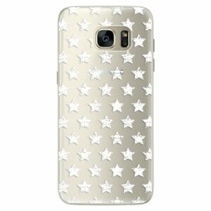 Silikonové pouzdro iSaprio - Stars Pattern - white - Samsung Galaxy S7 obraz