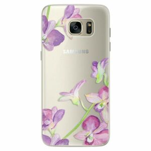 Silikonové pouzdro iSaprio - Purple Orchid - Samsung Galaxy S7 obraz