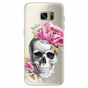 Silikonové pouzdro iSaprio - Pretty Skull - Samsung Galaxy S7 obraz