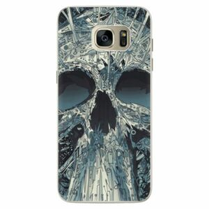 Silikonové pouzdro iSaprio - Abstract Skull - Samsung Galaxy S7 obraz