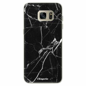 Silikonové pouzdro iSaprio - Black Marble 18 - Samsung Galaxy S7 obraz