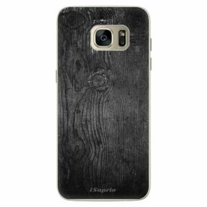 Silikonové pouzdro iSaprio - Black Wood 13 - Samsung Galaxy S7 obraz