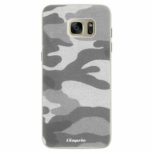 Silikonové pouzdro iSaprio - Gray Camuflage 02 - Samsung Galaxy S7 obraz