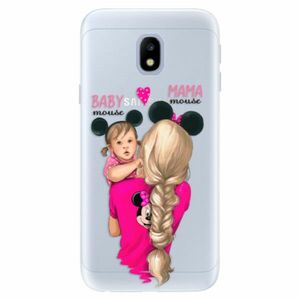 Silikonové pouzdro iSaprio - Mama Mouse Blond and Girl - Samsung Galaxy J3 2017 obraz