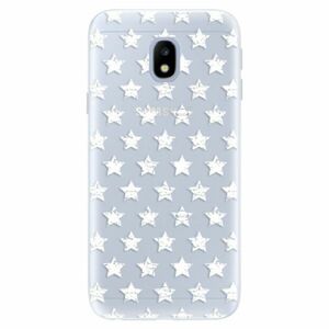 Silikonové pouzdro iSaprio - Stars Pattern - white - Samsung Galaxy J3 2017 obraz