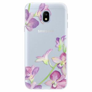 Silikonové pouzdro iSaprio - Purple Orchid - Samsung Galaxy J3 2017 obraz