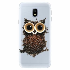 Silikonové pouzdro iSaprio - Owl And Coffee - Samsung Galaxy J3 2017 obraz