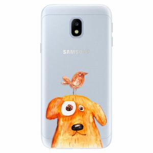 Silikonové pouzdro iSaprio - Dog And Bird - Samsung Galaxy J3 2017 obraz
