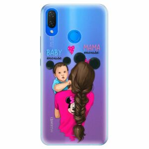 Silikonové pouzdro iSaprio - Mama Mouse Brunette and Boy - Huawei Nova 3i obraz