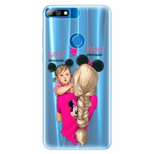 Silikonové pouzdro iSaprio - Mama Mouse Blond and Girl - Huawei Y7 Prime 2018 obraz