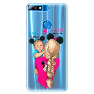 Silikonové pouzdro iSaprio - Mama Mouse Blonde and Boy - Huawei Y7 Prime 2018 obraz