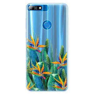 Silikonové pouzdro iSaprio - Exotic Flowers - Huawei Y7 Prime 2018 obraz