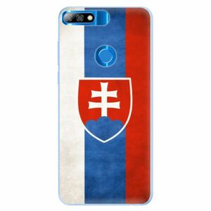 Silikonové pouzdro iSaprio - Slovakia Flag - Huawei Y7 Prime 2018 obraz