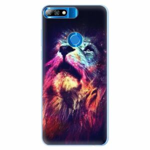 Silikonové pouzdro iSaprio - Lion in Colors - Huawei Y7 Prime 2018 obraz