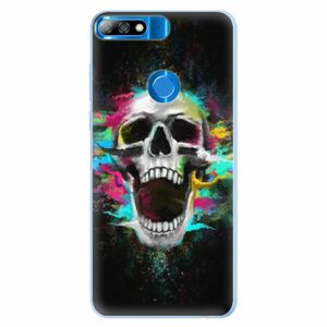 Silikonové pouzdro iSaprio - Skull in Colors - Huawei Y7 Prime 2018 obraz