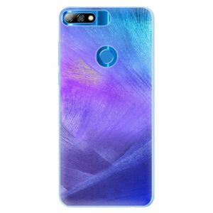 Silikonové pouzdro iSaprio - Purple Feathers - Huawei Y7 Prime 2018 obraz