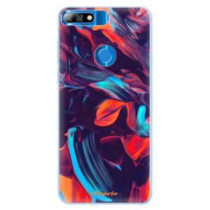 Silikonové pouzdro iSaprio - Color Marble 19 - Huawei Y7 Prime 2018 obraz
