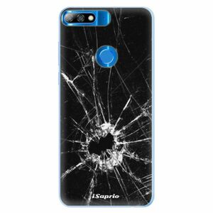 Silikonové pouzdro iSaprio - Broken Glass 10 - Huawei Y7 Prime 2018 obraz