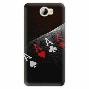 Silikonové pouzdro iSaprio - Poker - Huawei Y5 II / Y6 II Compact obraz
