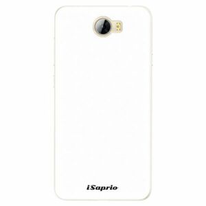 Silikonové pouzdro iSaprio - 4Pure - bílý - Huawei Y5 II / Y6 II Compact obraz