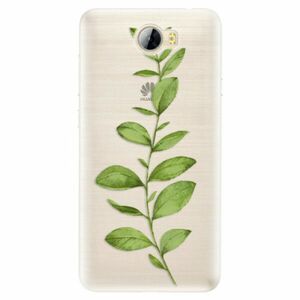 Silikonové pouzdro iSaprio - Green Plant 01 - Huawei Y5 II / Y6 II Compact obraz