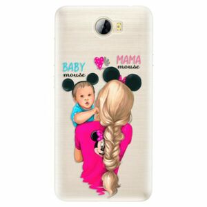Silikonové pouzdro iSaprio - Mama Mouse Blonde and Boy - Huawei Y5 II / Y6 II Compact obraz