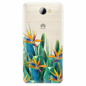 Silikonové pouzdro iSaprio - Exotic Flowers - Huawei Y5 II / Y6 II Compact obraz