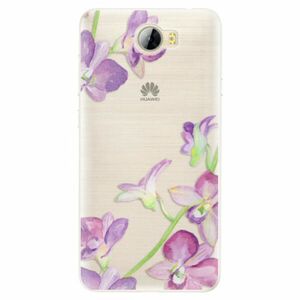 Silikonové pouzdro iSaprio - Purple Orchid - Huawei Y5 II / Y6 II Compact obraz