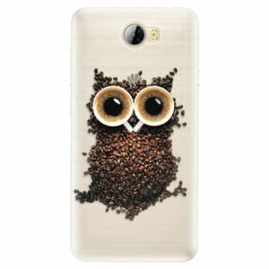 Silikonové pouzdro iSaprio - Owl And Coffee - Huawei Y5 II / Y6 II Compact obraz