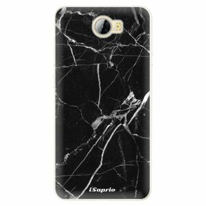 Silikonové pouzdro iSaprio - Black Marble 18 - Huawei Y5 II / Y6 II Compact obraz