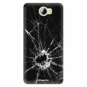 Silikonové pouzdro iSaprio - Broken Glass 10 - Huawei Y5 II / Y6 II Compact obraz