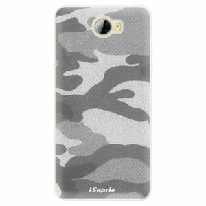 Silikonové pouzdro iSaprio - Gray Camuflage 02 - Huawei Y5 II / Y6 II Compact obraz