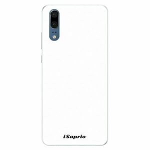 Silikonové pouzdro iSaprio - 4Pure - bílý - Huawei P20 obraz