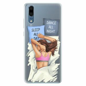 Silikonové pouzdro iSaprio - Dance and Sleep - Huawei P20 obraz