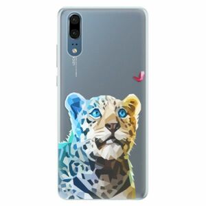 Silikonové pouzdro iSaprio - Leopard With Butterfly - Huawei P20 obraz