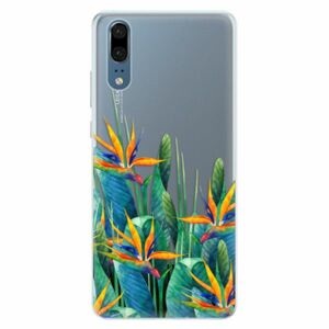 Silikonové pouzdro iSaprio - Exotic Flowers - Huawei P20 obraz