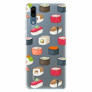 Silikonové pouzdro iSaprio - Sushi Pattern - Huawei P20 obraz