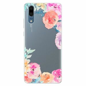 Silikonové pouzdro iSaprio - Flower Brush - Huawei P20 obraz