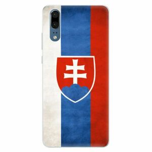Silikonové pouzdro iSaprio - Slovakia Flag - Huawei P20 obraz