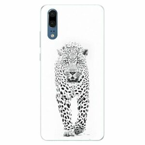 Silikonové pouzdro iSaprio - White Jaguar - Huawei P20 obraz
