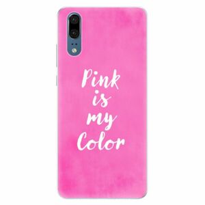 Silikonové pouzdro iSaprio - Pink is my color - Huawei P20 obraz