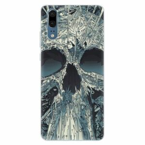 Silikonové pouzdro iSaprio - Abstract Skull - Huawei P20 obraz