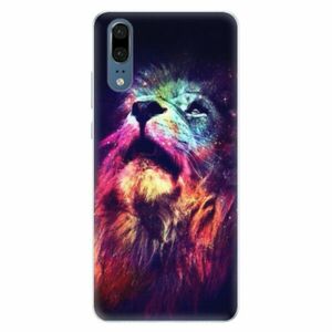 Silikonové pouzdro iSaprio - Lion in Colors - Huawei P20 obraz