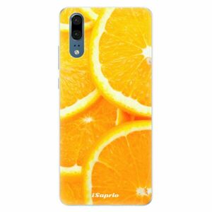 Silikonové pouzdro iSaprio - Orange 10 - Huawei P20 obraz