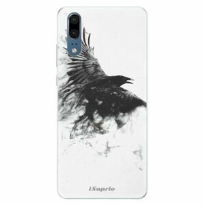Silikonové pouzdro iSaprio - Dark Bird 01 - Huawei P20 obraz